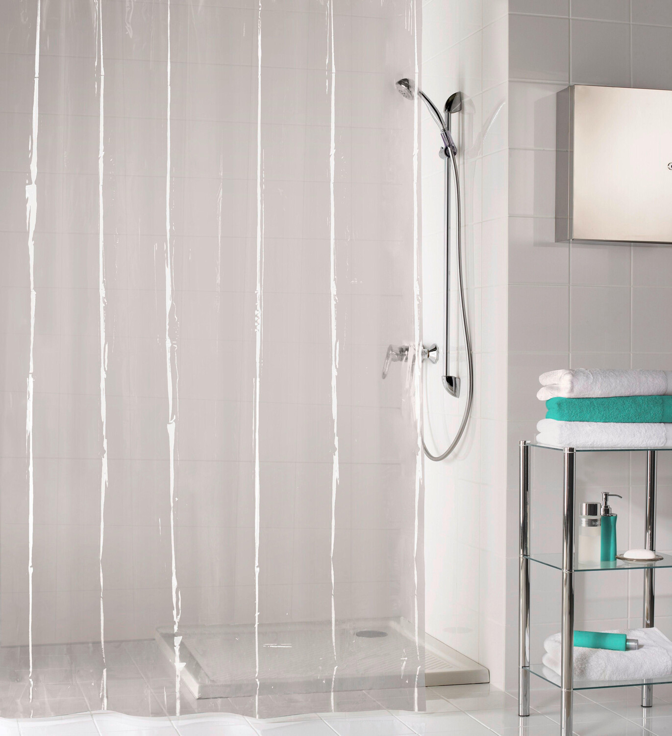 

Занавеска для душа Kleine Wolke, прозрачный