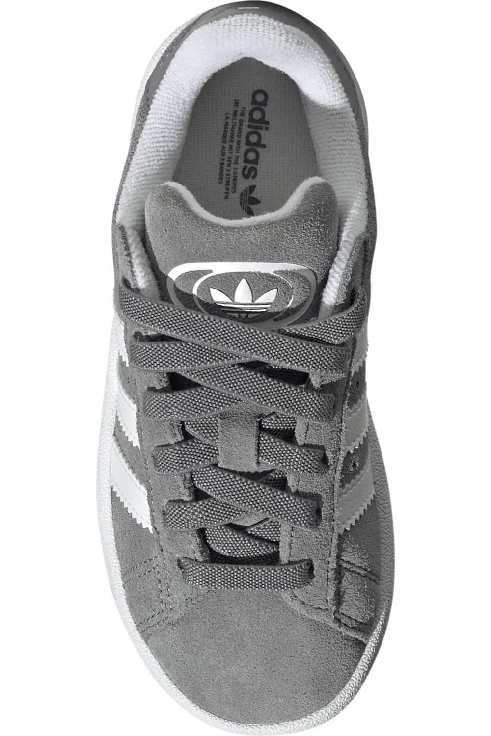 Детские кроссовки Campus 00s adidas, Grey/White/Gum — фото 4