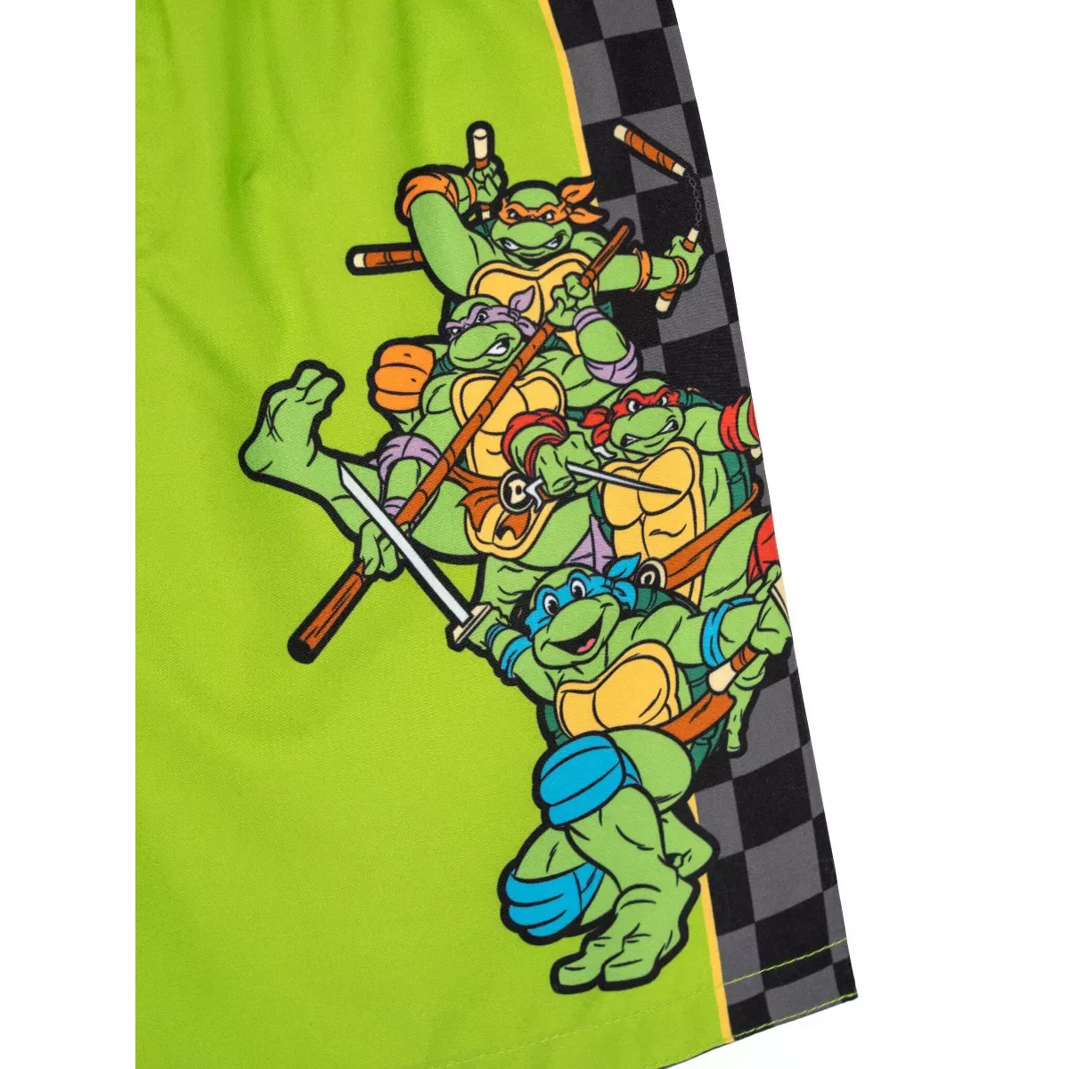 Детский комплект для плавания с коротким рукавом Teenage Mutant Ninja Turtles, Green — фото 4
