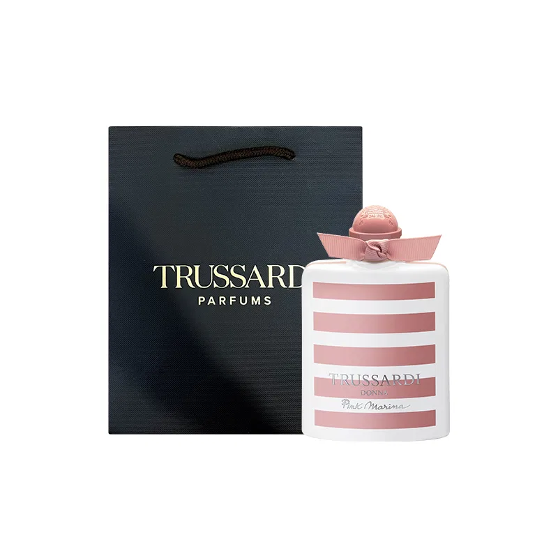 Женская туалетная вода Pink Marina с цветочным ароматом, 30 мл + подарочный пакет, TRUSSARDI — фото 3