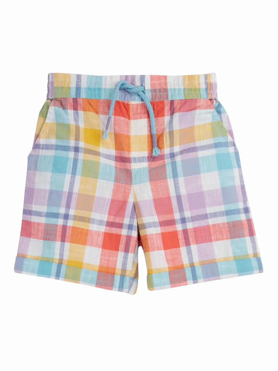 Шорты из органческого хлопка Archie Frugi, синие — фото 4