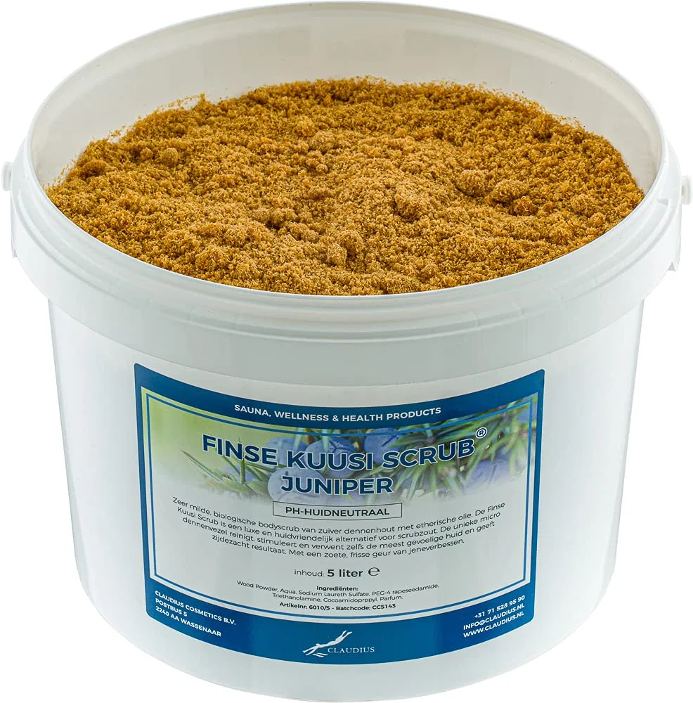 Скраб для тела Finse Kuusi Scrub Juniper, 5 л, Claudius
