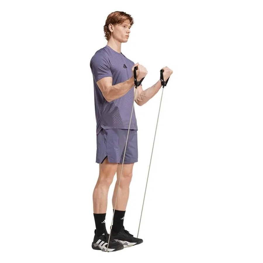 Спортивные шорты с принтом D4T Short adidas, Фиолетовый — фото 4