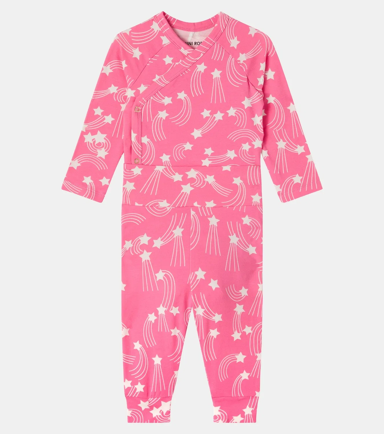 Комплект из боди и леггинсов с принтом Mini Rodini, Pink — фото 2