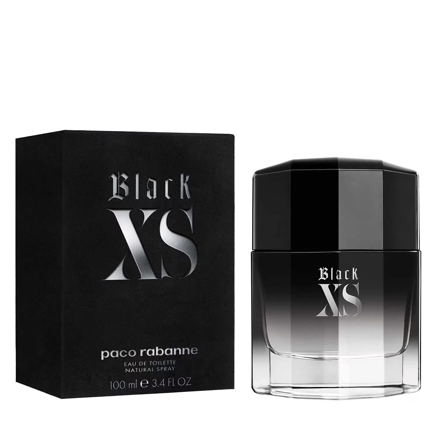 Туалетная вода 100 мл с древесно-пряным ароматом RABANNE FRAGRANCES Black XS, Vaporisateur — фото 3