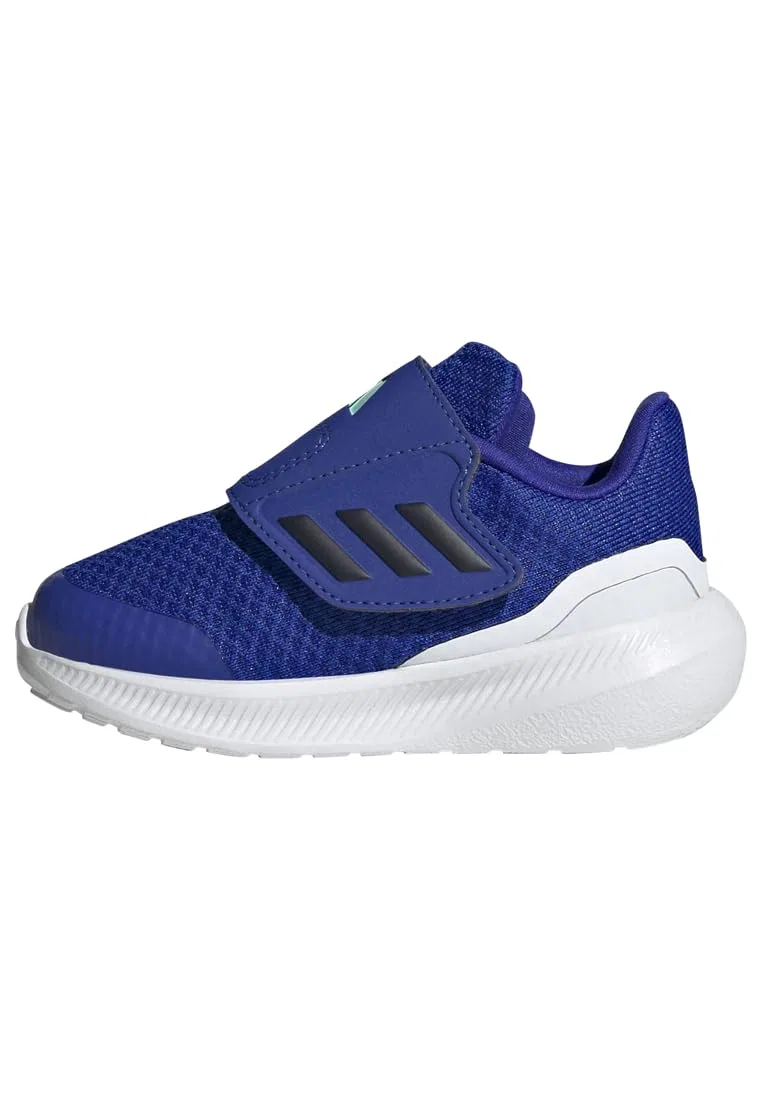 Детские кроссовки для мальчиков с липучкой Runfalcon 3.0 Hook-and-loop Adidas, Lucid Blue Legend Ink Cloud White
