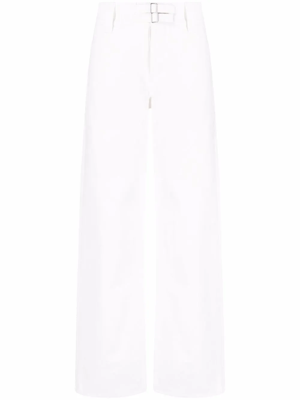 

Джинсы широкого кроя Jil Sander, белый