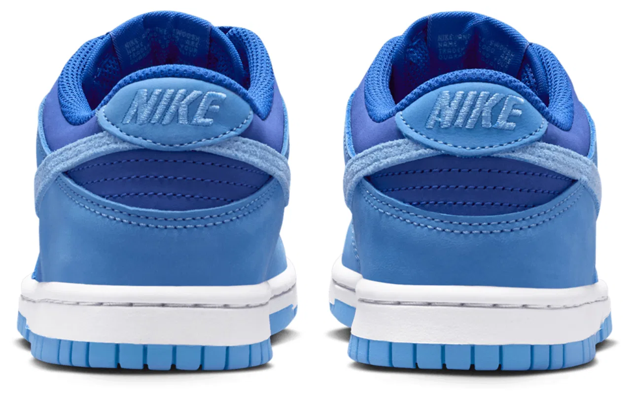 Кроссовки для мальчиков Dunk Low SE 3 Nike, цвет Game Royal/University Blue/White — фото 3