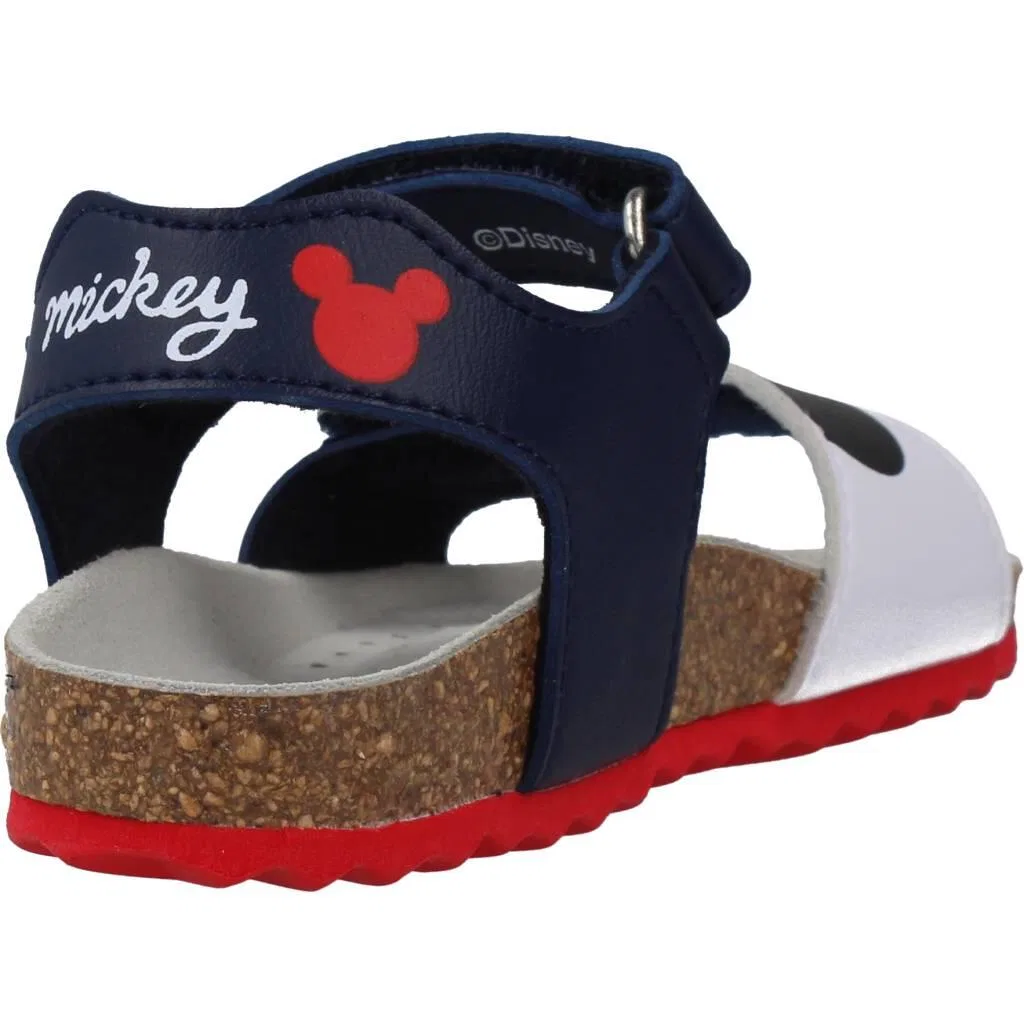 Мальчиковые сандалии без застежки B Sandal Chalki Boy Geox, Weiß Navyblau — фото 3
