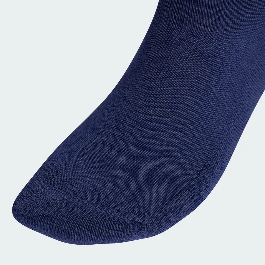 Носки ADIDAS ORIGINALS 'Trefoil Cushion' в синем, пастельно-голубом, темно-синем, желтом, еловом и красном цветах — фото 2