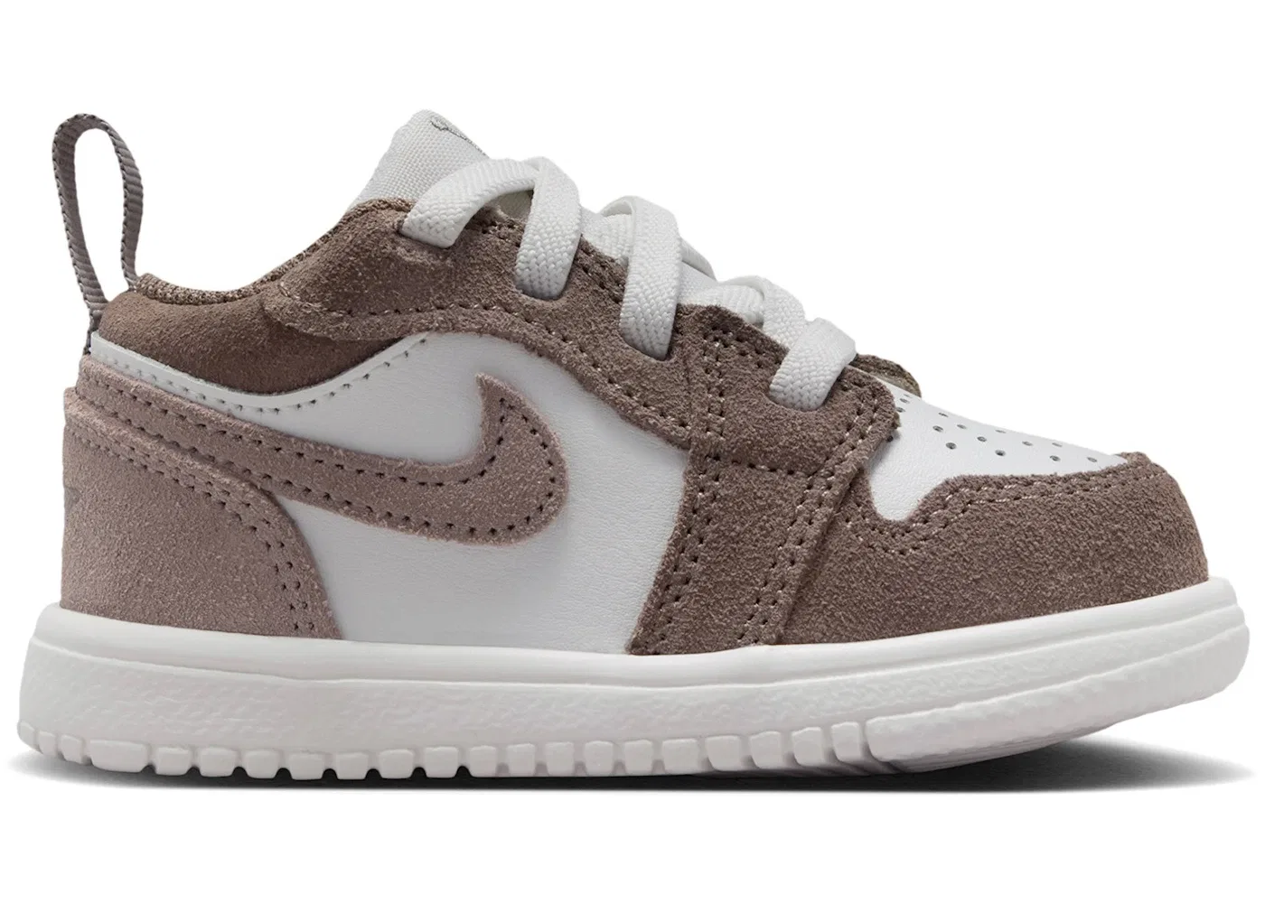 Детские кроссовки с низким верхом Jordan 1 Low ALT Jordan Olive Grey/Summit White/Pale Ivory/Enigma Stone