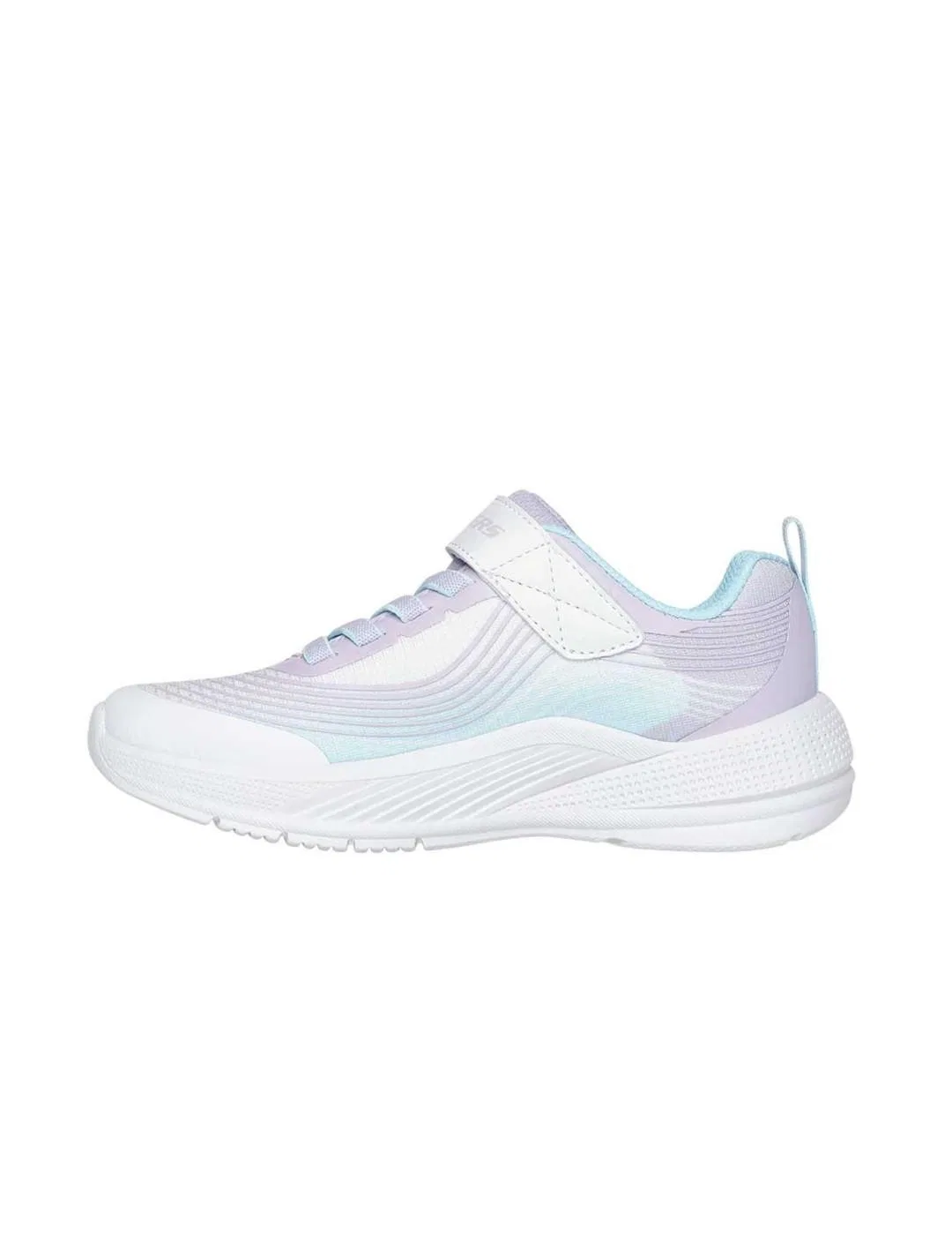 Детские кроссовки с принтом Microspec Advance Skechers, Violett — фото 3