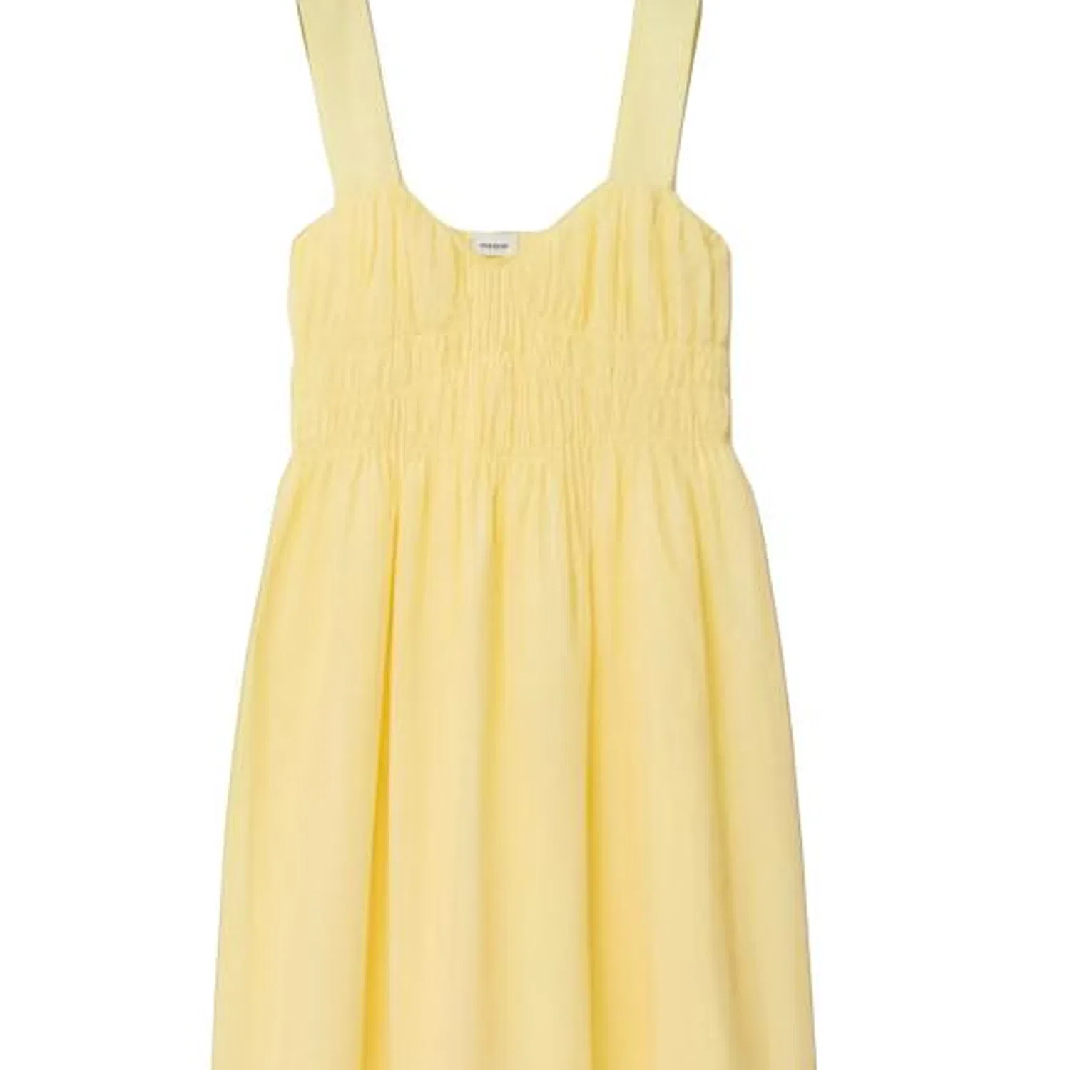 Платье-комбинация Slip Dress Burberry, женское, желтый — фото 4
