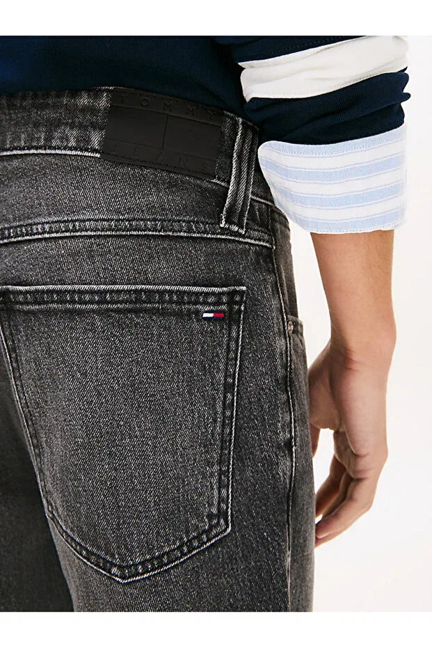 Мужские шорты с принтом Tommy Hilfiger, Black — фото 3