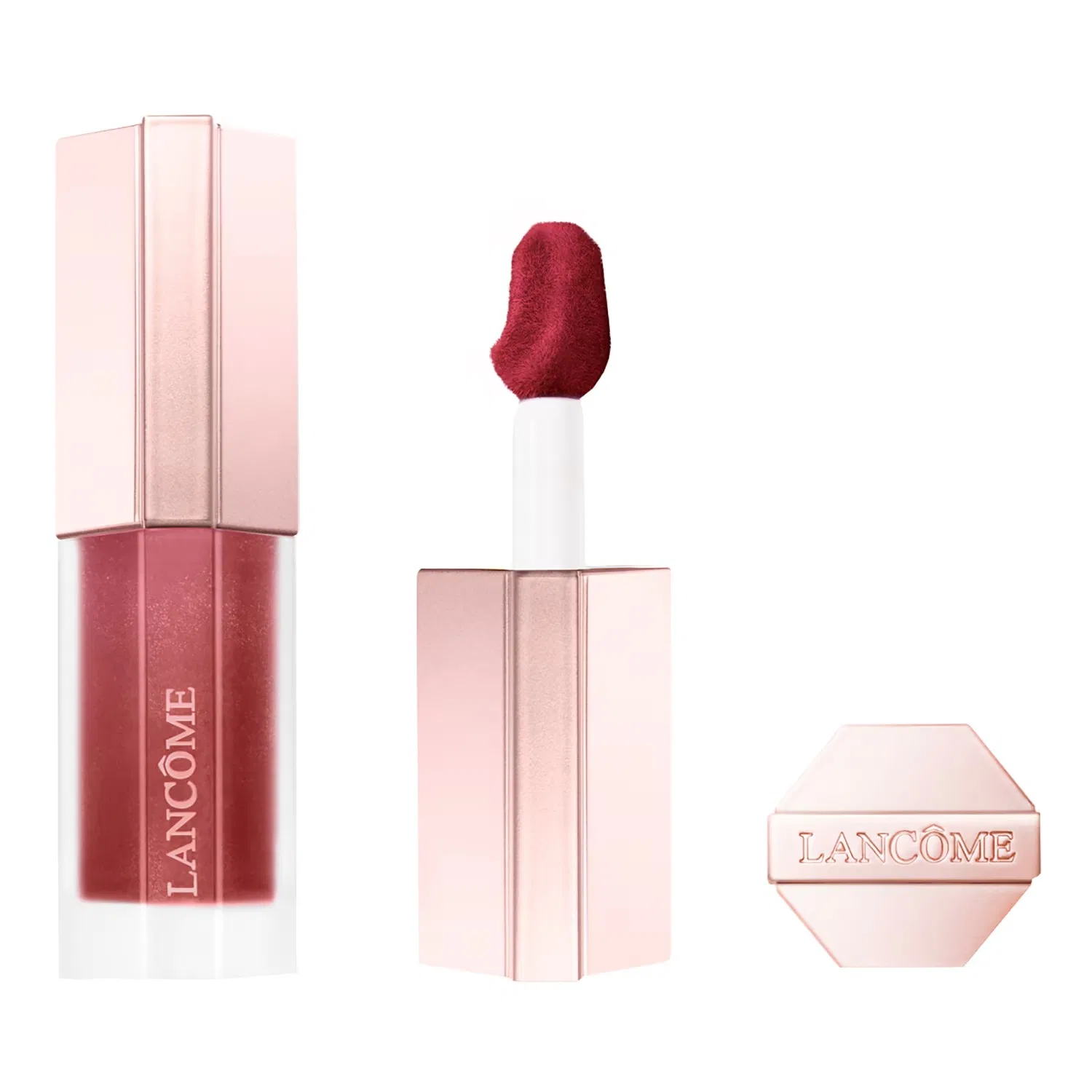 Матовая помада 8.5 мл с эффектом размытия LANCÔME, Berry Bisou