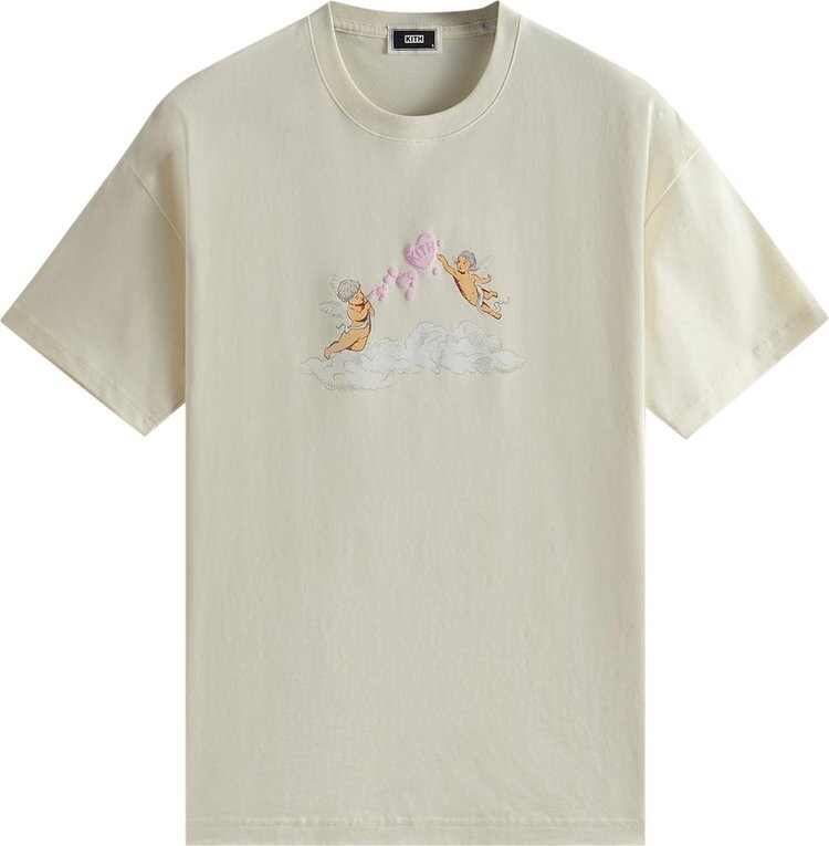 

Футболка Kith Cupid III Vintage Tee 'Sandrift', желтый
