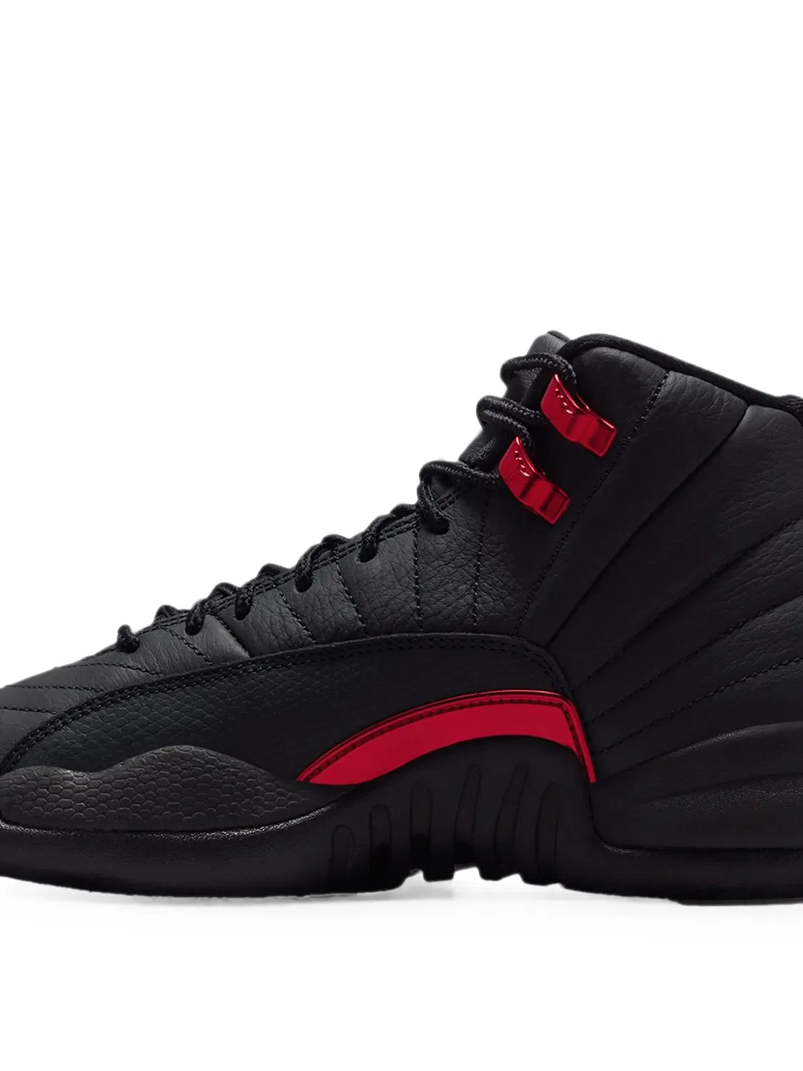 Кроссовки Air Jordan 12 Retro Bloodline Jordan Kids, черный — фото 2