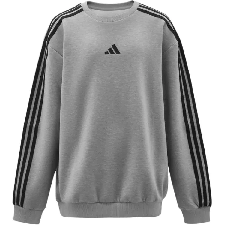 Детский свитшот с круглым вырезом средней посадки Adidas, Gray