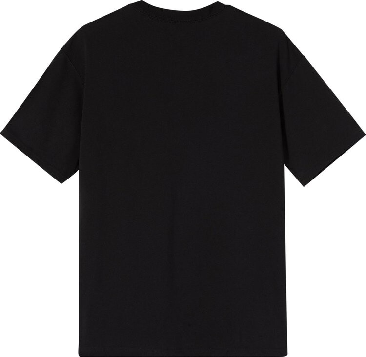 Футболка Nike x Stussy International Beach Crew Tee 'Black', черный — фото 3
