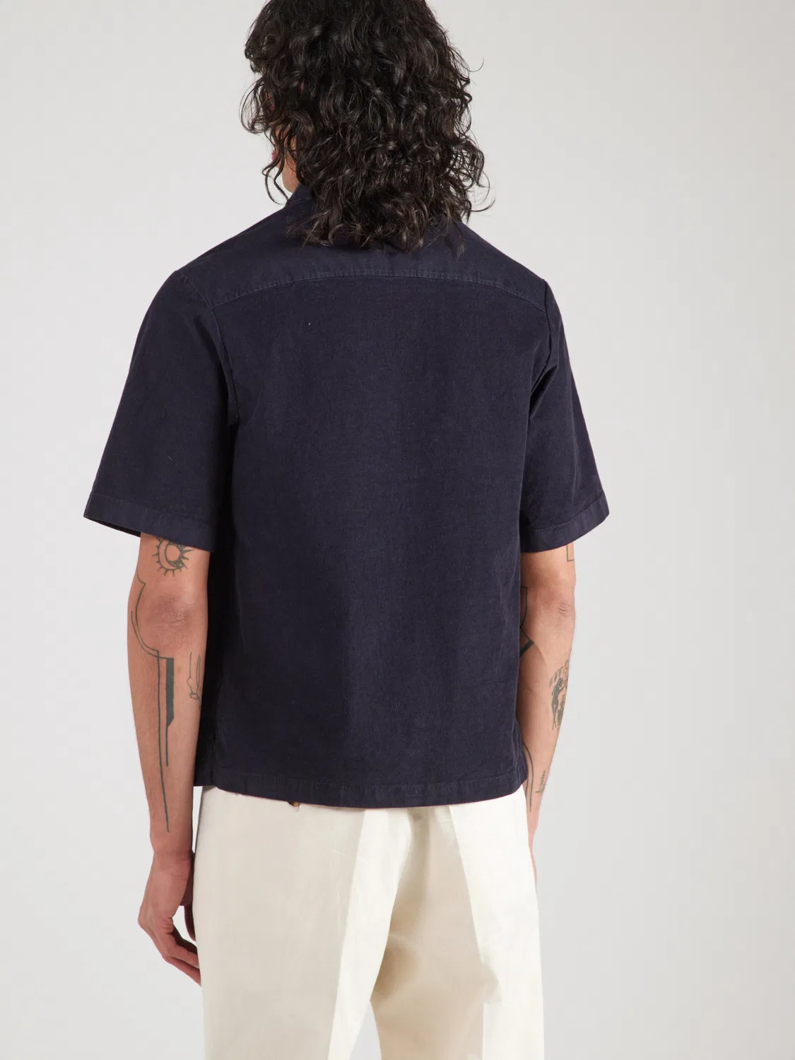 Рубашка на пуговицах Boss Comfort fit Button Up Shirt Lakith_M темно-синего цвета — фото 4