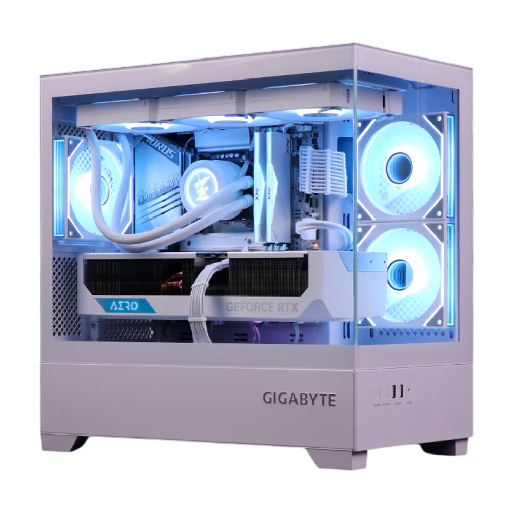 

Системный блок Gigabyte, 16 ГБ/1 ТБ, Core i5-12490F, RTX 4060, C201GI Case, белый