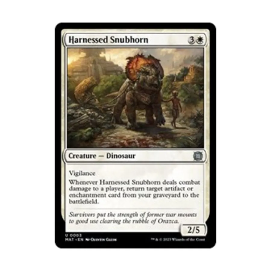 

CCG Запряженный курносый (U), MTG - March of the Machine: The Aftermath