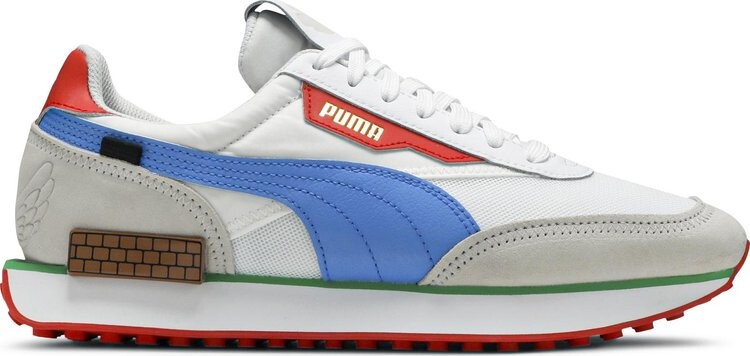 

Кроссовки Puma Nintendo x Future Rider Super Mario 64, белый, Белый;серый, Кроссовки Puma Nintendo x Future Rider Super Mario 64, белый