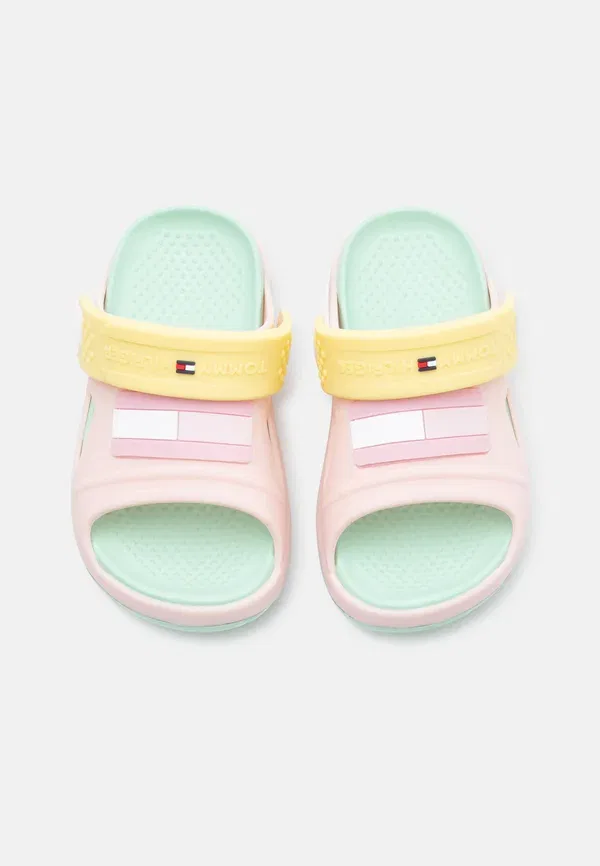 Мюли с вырезами Tommy Hilfiger Pink/Yellow, желтый/розовый — фото 4