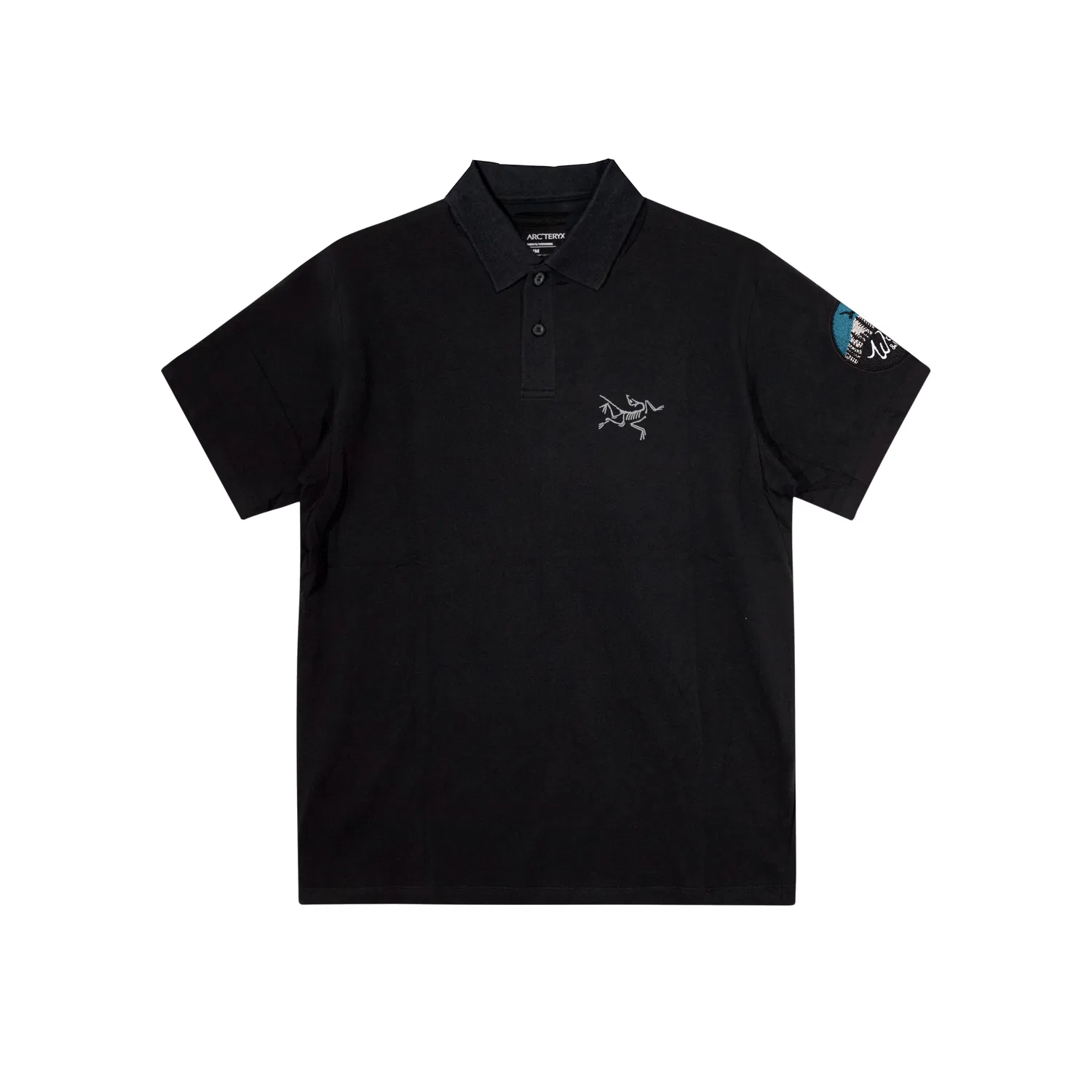 Футболка с поло-воротником KRAGG T Shirts Arcteryx, Черный