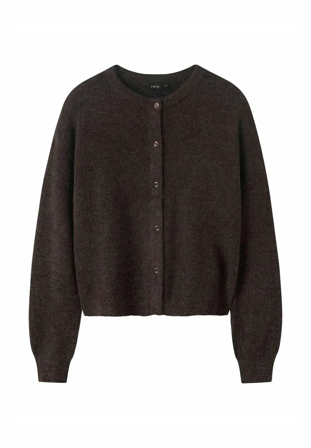 Вязаный кардиган с длинными рукавами Lmtd, Chocolate Brown