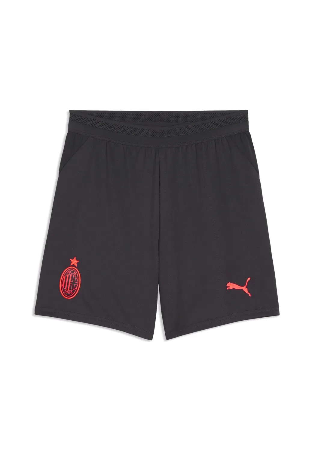 Футбольные шорты AC Milan 26/27, унисекс, клубная одежда Puma, Flat Dark Gray-Glowing Red — фото 4