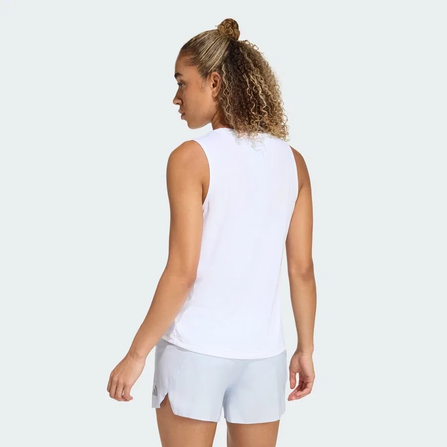 Спортивный топ с принтом Performance KA0259 ADI365 Running Essentials adidas, Белый — фото 2