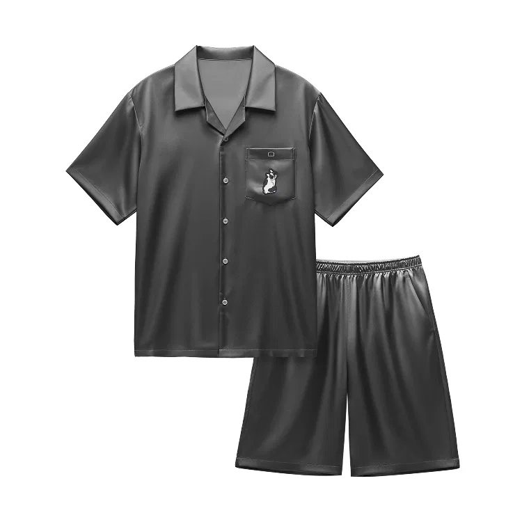 Детский комплект пижамы BANANA IN, Carbon Gray Duel