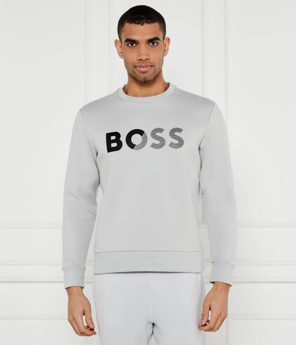 

Свитер классный. Regular fit Boss Green, серый