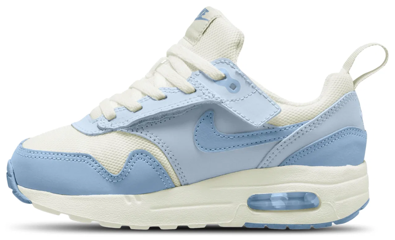 Детские кроссовки Air Max 1 EasyOn Nike, цвет Sail/Blue — фото 2