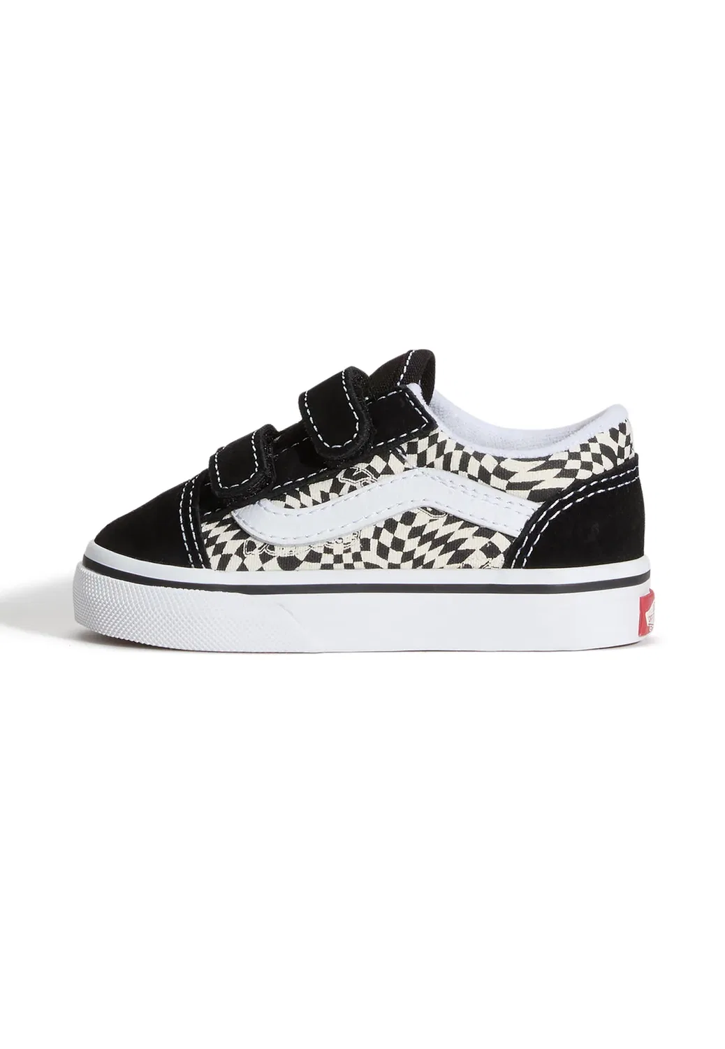 Олдскул против унисекс - кроссовки Vans, Black/Marshmallow/Multi