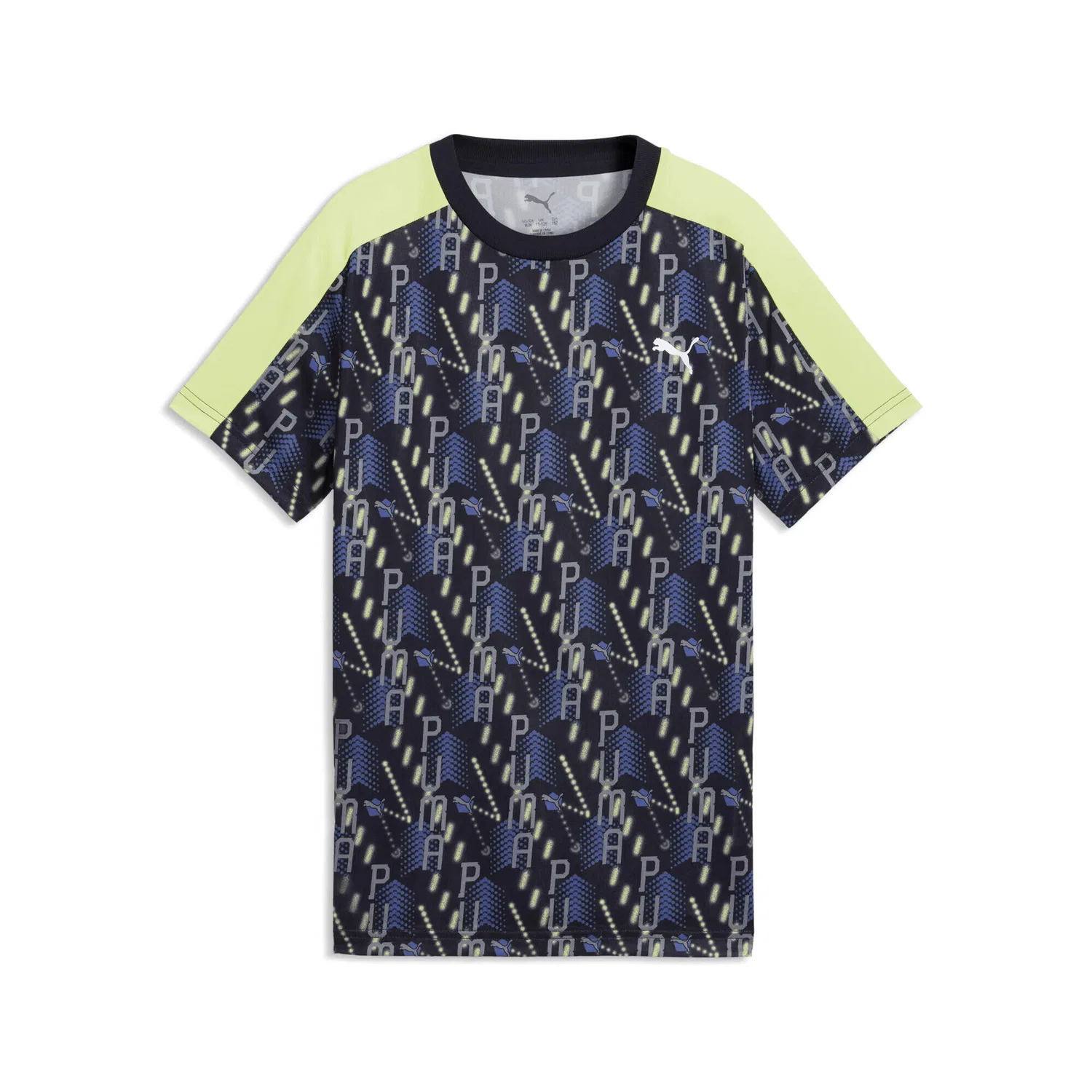 Детская футболка с принтом Essentials Training Boys Puma, Navyblau