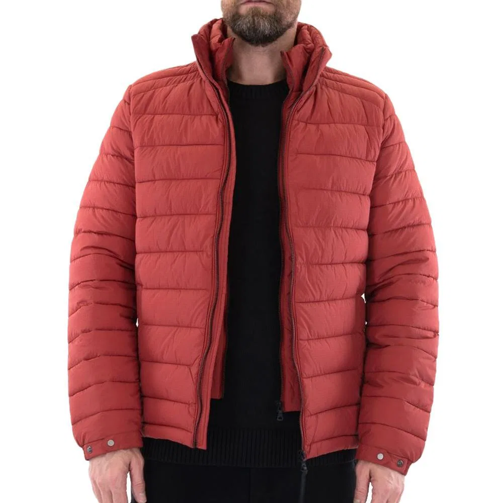 Мужская куртка-пуховик с длинным рукавом Superdry, ROT Fluoreszierendes Korallenorange — фото 2