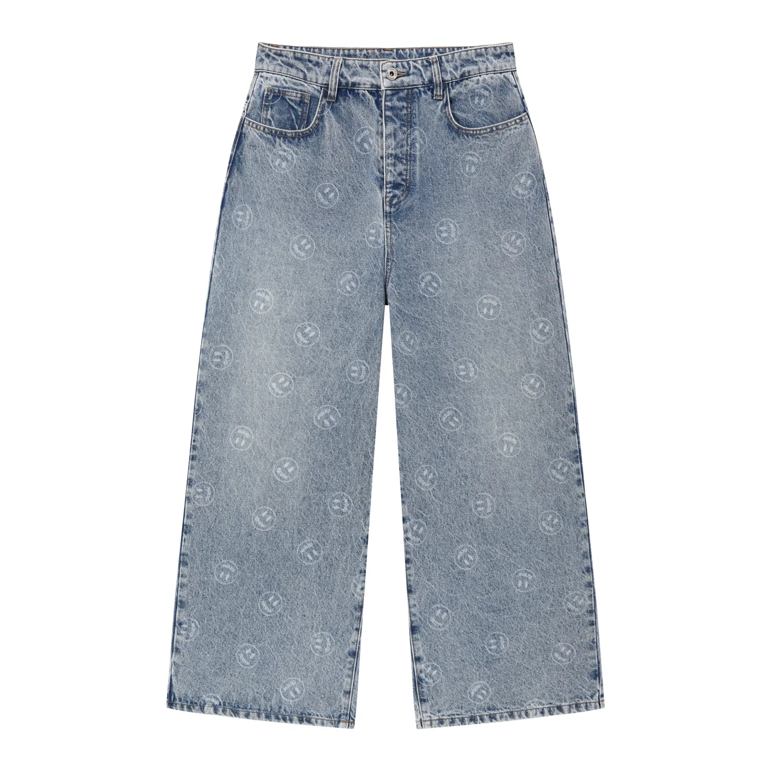 Детские джинсы прямого кроя Drew house, Denim Blue