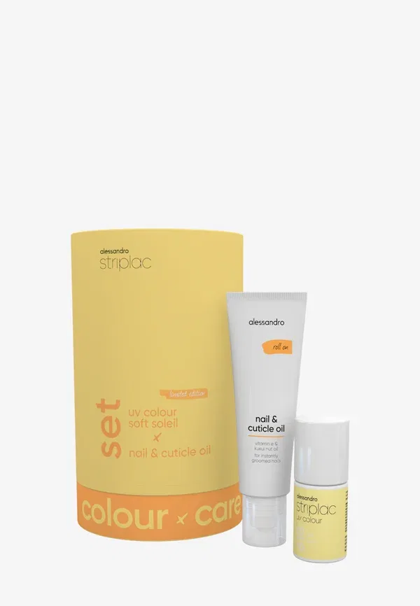 Набор для ухода за ногтями Striplac Colour & Care Set Soleil & Shine Alessandro