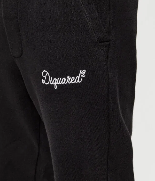 Мужские спортивные штаны зауженные Dean Dsquared2, черный — фото 4