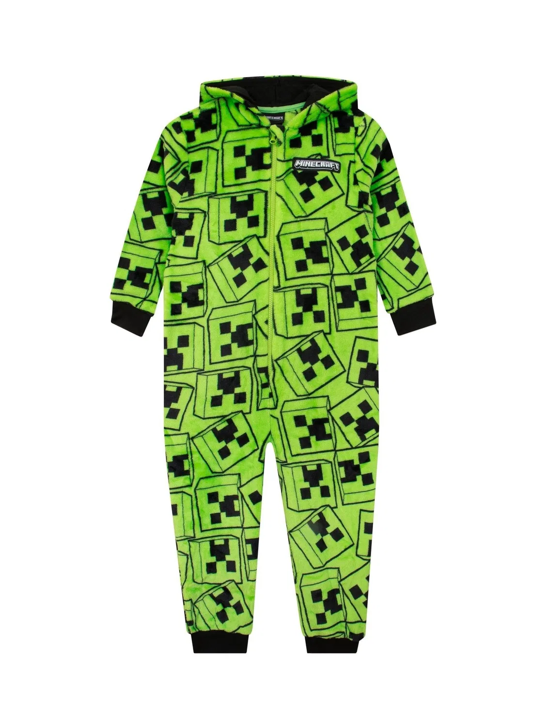 Пижама-слип Character Minecraft Creeper Gaming, зеленый