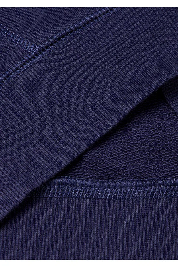 Детское худи для мальчиков хлопковое United Colors Of Benetton, Navy Blue — фото 3