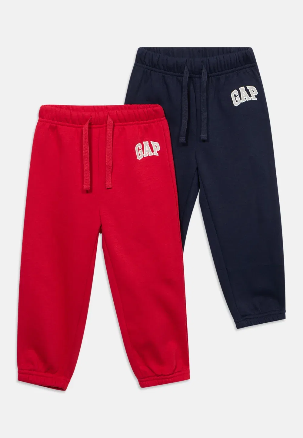 Комплект из двух спортивных штанов унисекс с логотипом Gap, Modern Red — фото 3