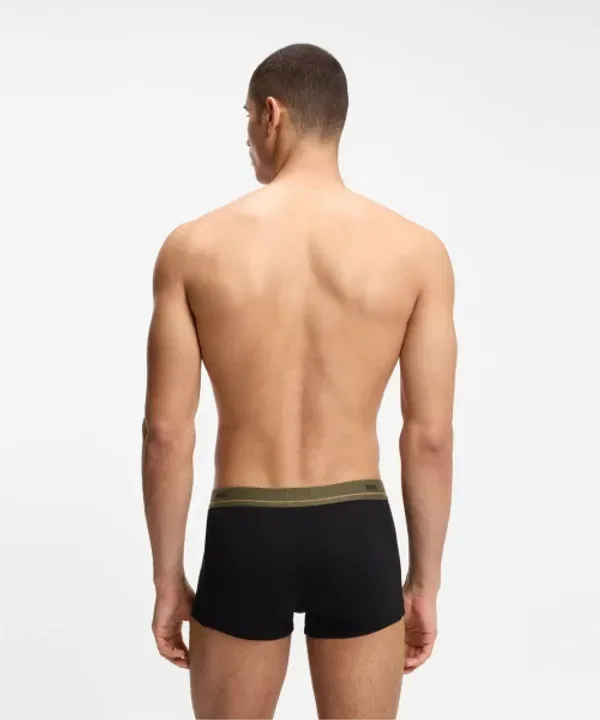 Трусы 5Pk Stretch Cotton Trunk, Boss, черный — фото 3