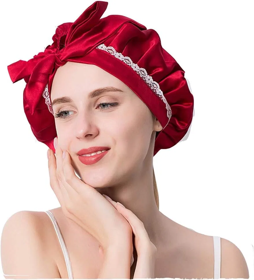 Шапочка для душа Silk, HODAGES, 50см, Красный
