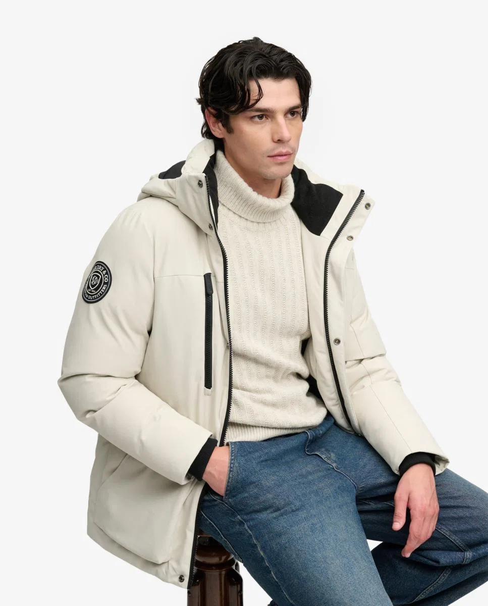 Мужское пальто и куртки, Parka City, Superdry, небеленый — фото 4