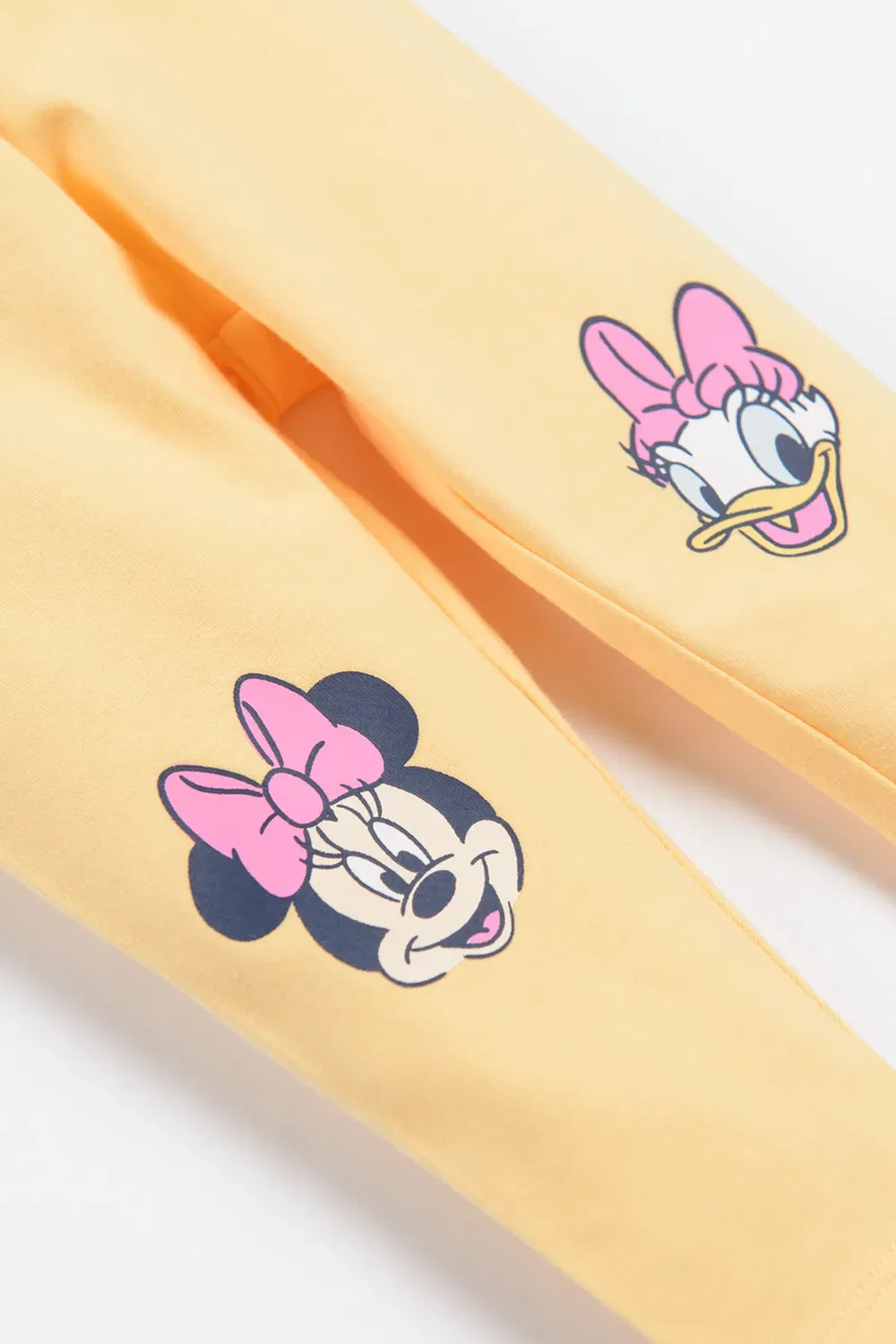 Детские леггинсы с принтом Minnie Mouse & Daisy Duck Cool Club, Yellow — фото 3