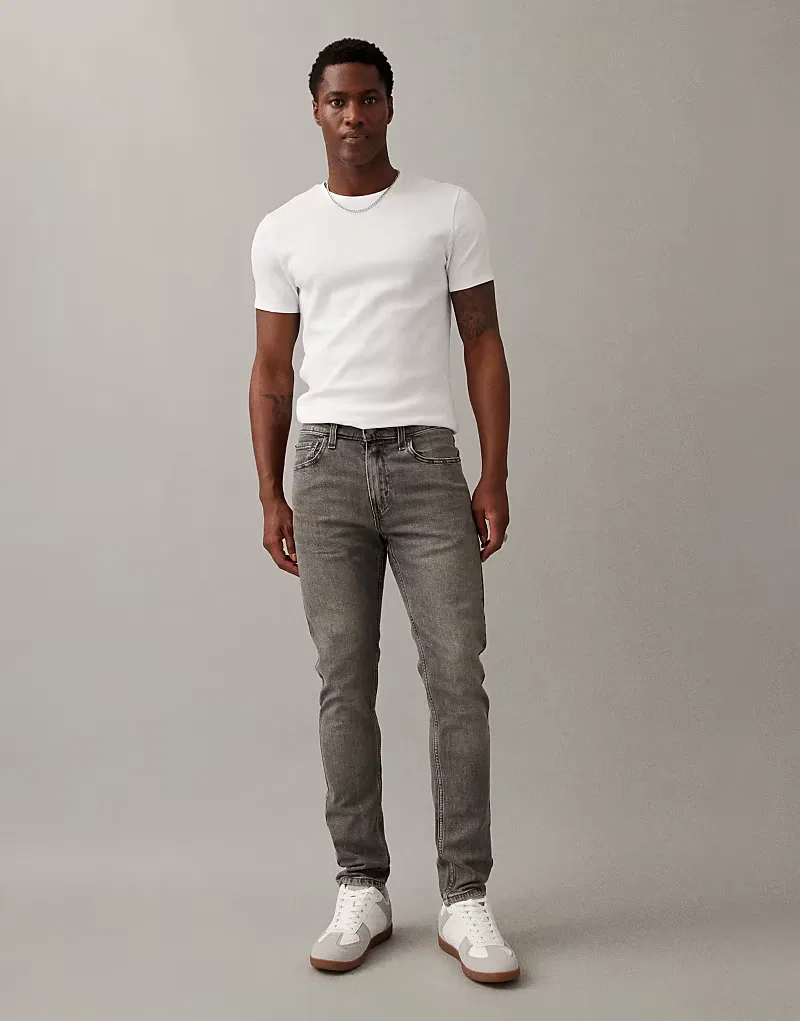 Узкие джинсы Levi's 510 серого