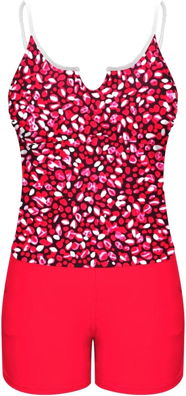 Женский танкини-комплект с встроенным бюстгальтером APPointed, Hot Pink — фото 4